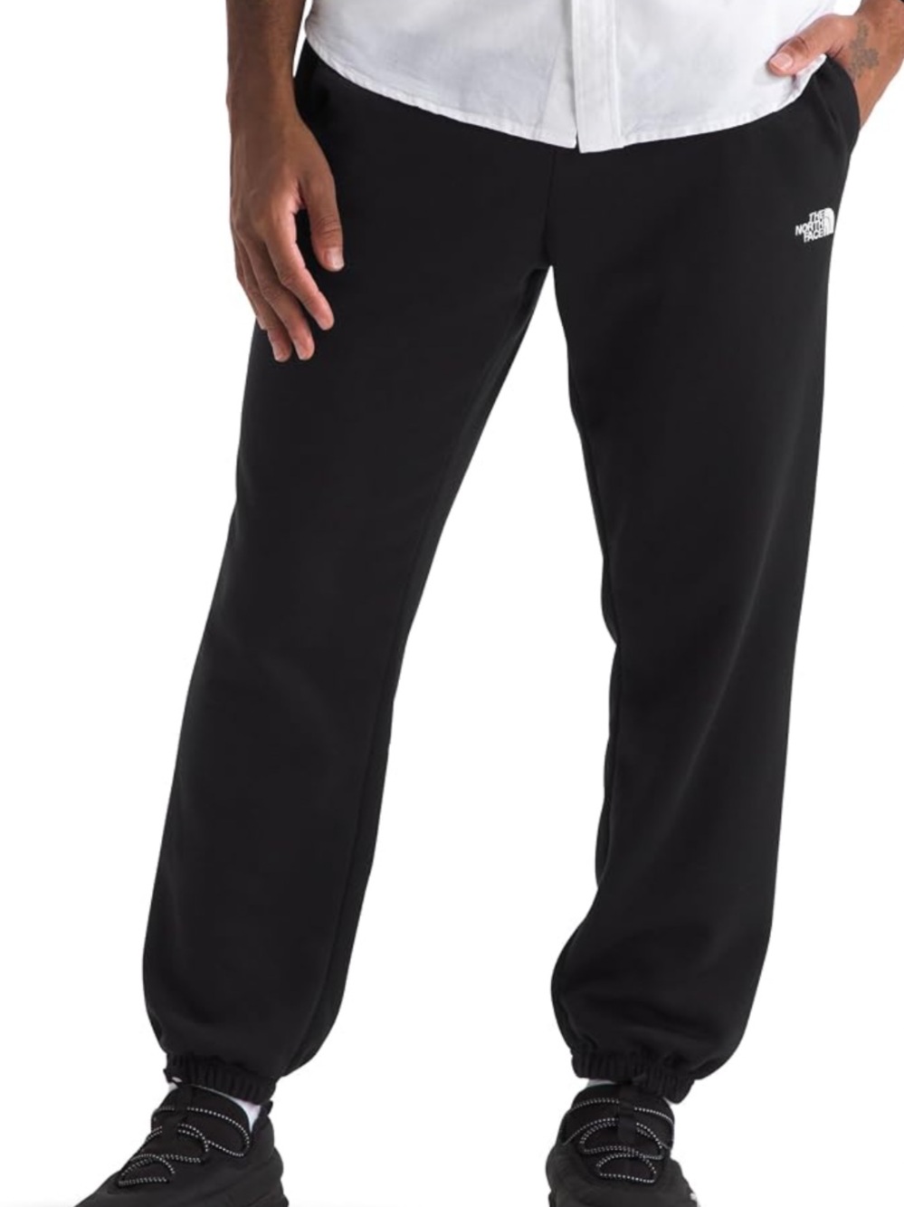 The North Face Black Men's Sweatpants with Logo